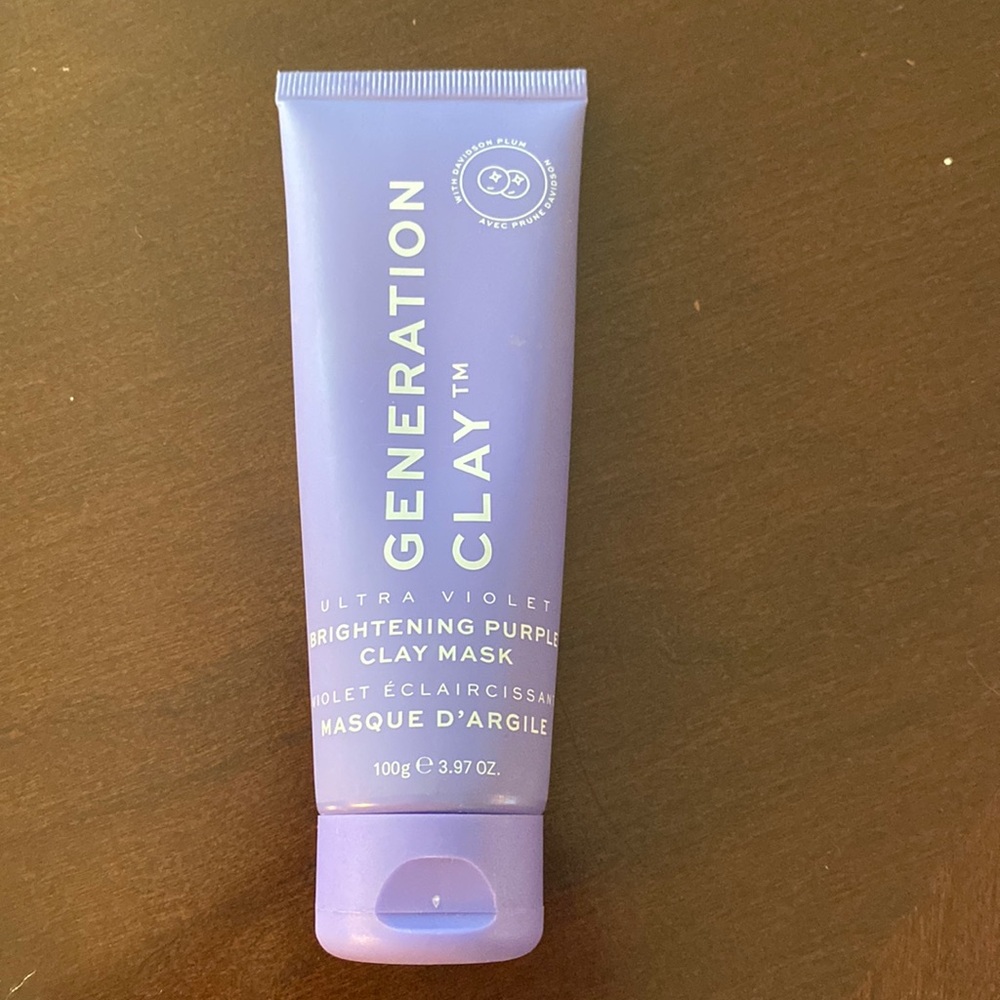Generation Clay ultra violet brightening purple clay mask